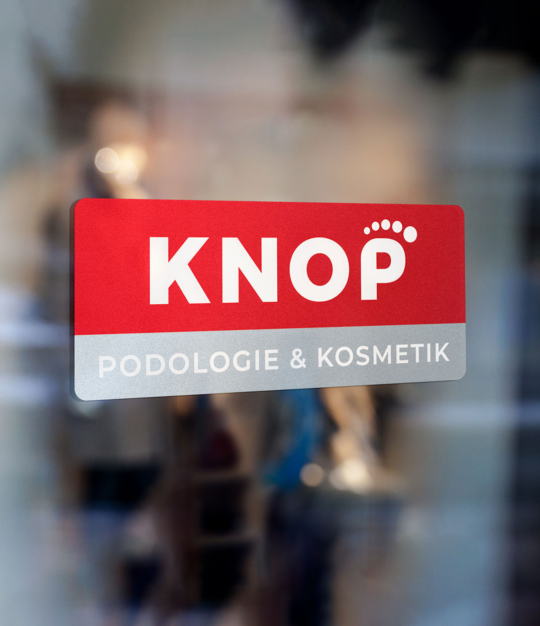 Logo-Design & Markenkommunikation für das Podologie-Institut Knop