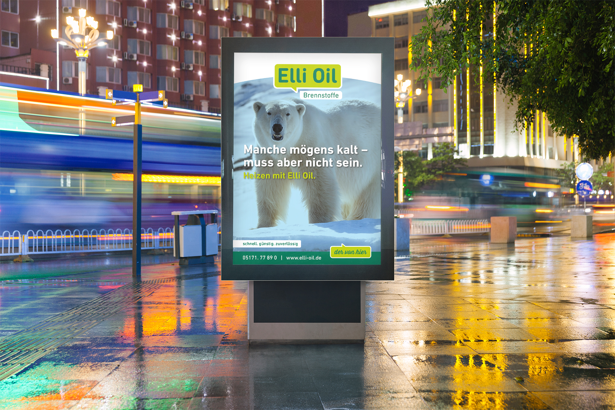 Markenkommunikation Elli Oil Brennstoffe aus Peine