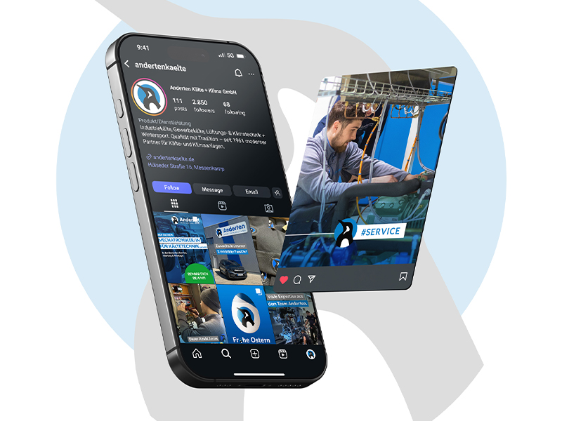 Online Marketing Projekt im Bereich Social Media von einem Kunden der Digitalagentur übereck GmbH.