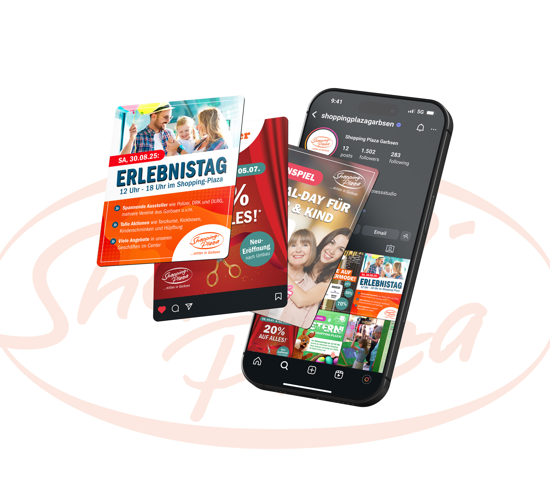 Social Media Marketing für das Shopping-Plaza Garbsen