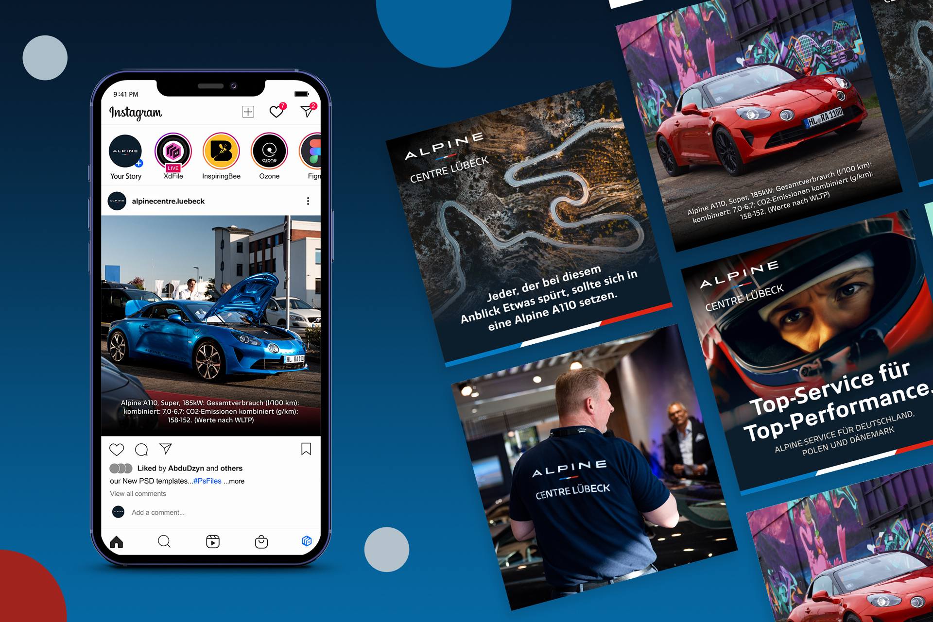 Social Media Marketing im Premium-Segment | Alpine Centre Lübeck