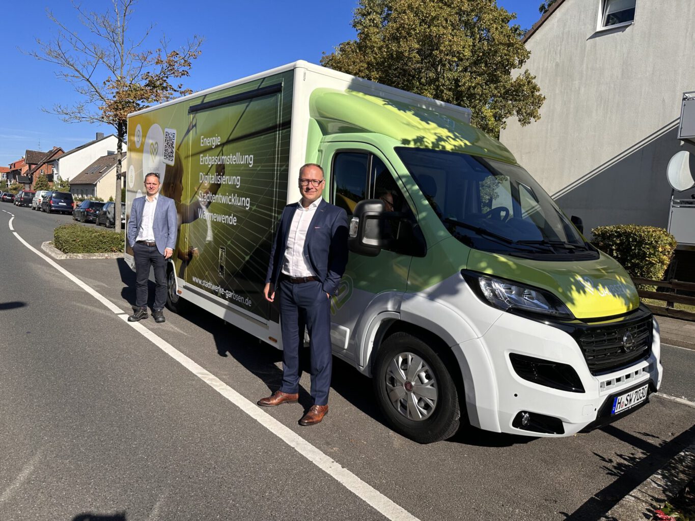 Infomobil Design & Branding für die Stadtwerke Garbsen